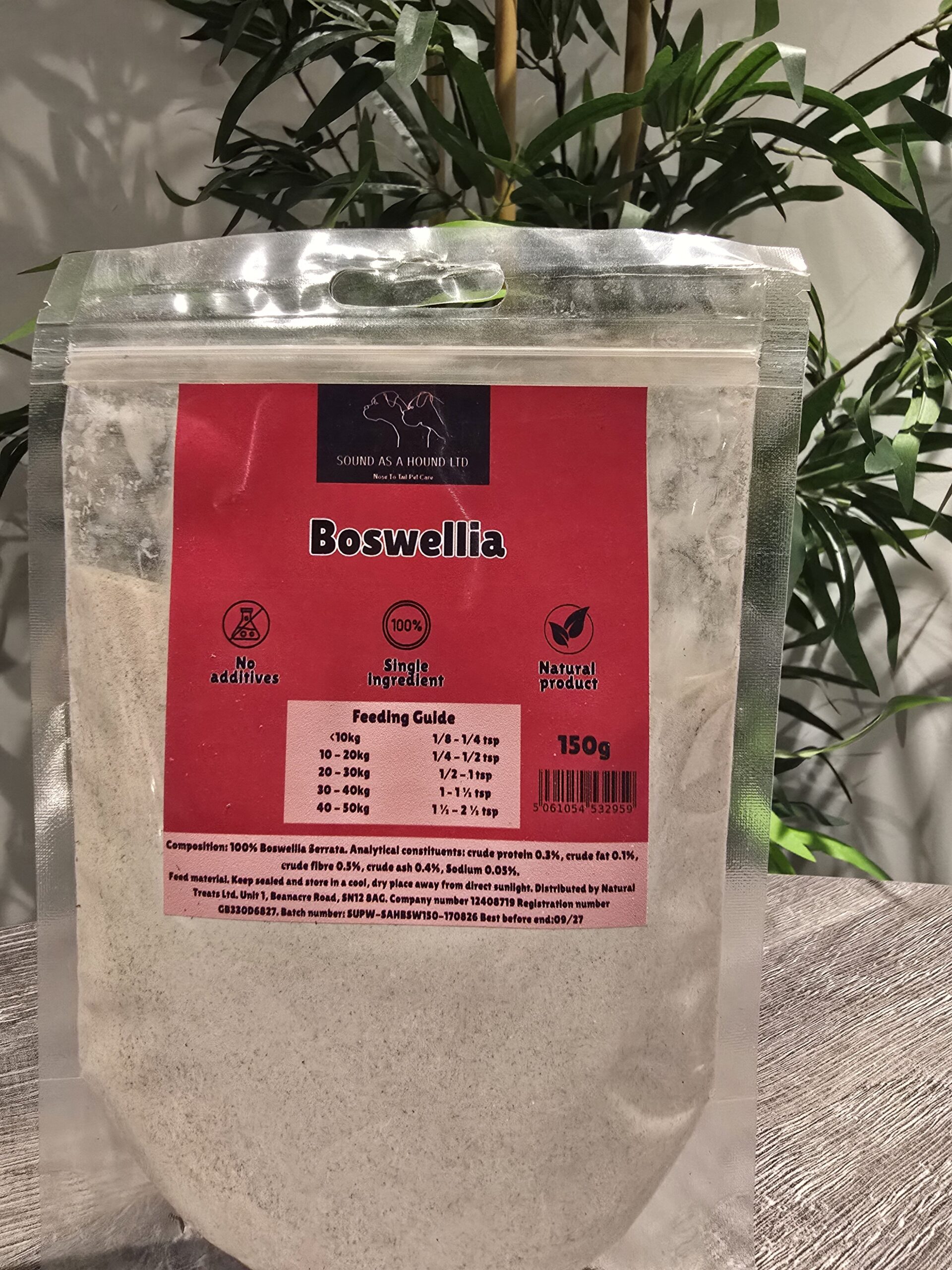 Boswellia Powder 150g for Joints