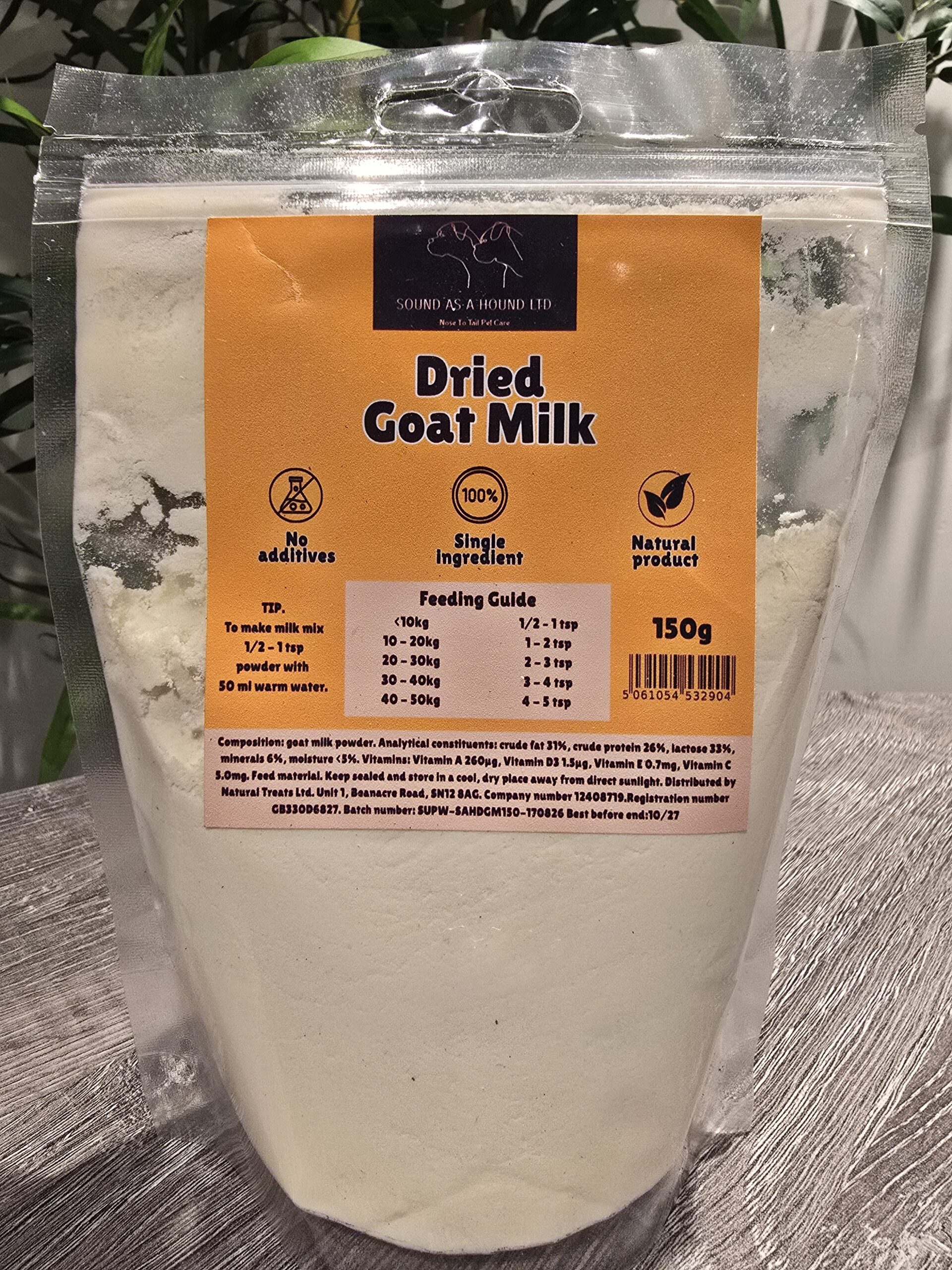 Dried Goat Milk Powder 150g